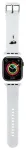 Karl Lagerfeld 3D Rubber Karl Head smartwatch strap for Apple Watch (38/40/41 mm) | Silicone | white