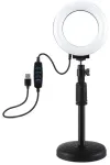 Ring LED lamp Puluz with adjustable base PU391