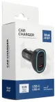 BLUE STAR autolaadija | 63W | PD, QC, PPS | USB-C, USB-A | must