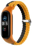 Telcon Braided nutikella rihm Xiaomi Smart Band M3/M4/M5/M6 jaoks | nailonist | oranž/hall