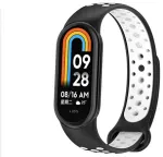 Beline nutikella rihm Xiaomi Mi Band 8 jaoks | must/valge