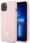 Guess GUHCP13SSLTGU iPhone 13 mini 5,4" lilla silikoonist k&otilde;va &uuml;mbris Silicone Triangle