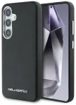 Etui Karl Lagerfeld Saffiano Full     Wrapped Elongated Metal Logo MagSafe do Samsung Galaxy S25+ czarny