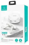 USAMS Słuchawki Bluetooth 5.0 TWS SD series bezprzewodowe biały|white BHUSD01