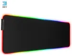 Riff RGB-01 m&auml;nguri hiirematt kummeeritud kangas USB RGB LED-valgustusega (80x30cm) must