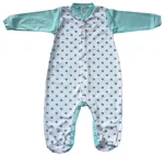 Rompers Green Stars 80 cm (602)