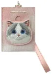 Nimmy portfel na karty r&oacute;żowy|pink Big Eyed Pet 2.0 Cat