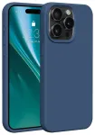 Etteri silikoonist telefonikaas iPhone 15 Pro Max jaoks, sinine