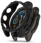 Tech-Protect Defense Air nutikella &uuml;mbris Garmin Fenix 8 (47 mm) jaoks | must