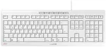 CHERRY STREAM JK-8500DE-0 juhtmega klaviatuur, DE paigutus, valge