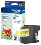 Tindikassett Brother LC22UY kollane
