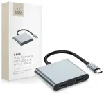 Tech-Protect HB08 4in1 USB-C + USB2.0 + 2 x HDMI 4K 60HZ adapter - hall