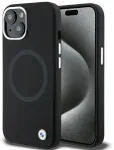 BMW BMHMP15MSILBK2 iPhone 15 Plus 6.7" must Signature Liquid Silicone MagSafe &uuml;mbris