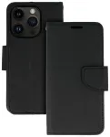 Fancy raamatut&uuml;&uuml;pi telefoni &uuml;mbris iPhone 14 Pro Max must