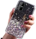 Fusion Glue Glitter telefoni &uuml;mbris iPhone 11 Pro must