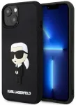 Karl Lagerfeld KLHCP14M3DRKINK iPhone 14 Plus | 15 Plus 6.7" czarny|black hardcase Rubber Ikonik 3D