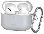 TECH-PROTECT SILICONE HOOK APPLE AIRPODS PRO 3 CRAYON GREY