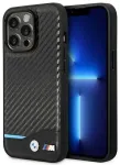 Etui BMW BMHCP14L22NBCK iPhone 14 Pro 6,1" czarny|black Leather Carbon
