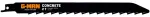 Tikksaeketas gaasbetoonile HM 235x20x1.2mm 1tk