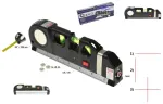 Ristjoonlaser - lood 2.5m m&otilde;&otilde;dulindiga Geko