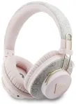 Over-ear headphones Guess Triangle Logo Bluetooth ENC pink
