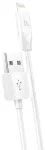 Hoco X1 andmeedastus- ja laadimiskaabel | USB-A kuni Lightning | 10.5W | 2m | valge