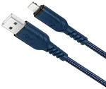 HOCO X59 andmeedastus- ja laadimiskaabel | USB-A kuni Lightning | 12W | 1m | sinine