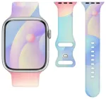 Telcon nutikella rihm Apple Watch (42/44/45/49 mm) jaoks | silikoonist | mitmev&auml;rviline