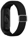 Beline nutikella rihm Xiaomi Mi Band 3/4 jaoks | nailonist | must