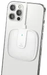 USAMS US-CD153 juhtmevaba laadija | Qi | &Uuml;hildub MagSafe'iga | 15W | valge