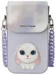Nimmy torebka na telefon fioletowy|purple Big Eyed Pet 2.0 Rabbit
