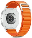 Tech-Protect Nylon Pro nutikella rihm Samsung Galaxy Watch 8/Classic (40/44/46 mm) jaoks | nailonist | oranž