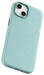 iCarer Litchi Premium nahast &uuml;mbris iPhone 14 Plus magnetiline nahast &uuml;mbris MagSafe roheline (WMI14220711-GN)