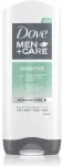 Dove Men+Care Sensitive Shower Gel for Face, Body and Hair for Men 400 Ml
