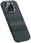 Benks Magnetic Armor Pro Aurora Kevlar 600D telefoni &uuml;mbris iPhone 16 Pro Max mitmev&auml;rviline