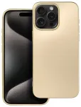 Metallic telefoni &uuml;mbris iPhone 15 Pro Max kuldne