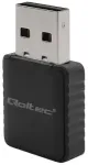Qoltec juhtmevaba &uuml;likiire DUAL mini WiFi adapter 2 x 2dBi | AC-standard | USB 3.0 | 1300Mbps
