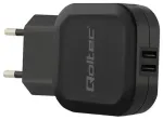 Qoltec Charger reisilaadija | 12W | USB-A