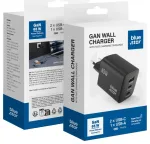 Blue Star VT-43 reisilaadija | 65W | PD, QC, GaN | USB-C, USB-A | must