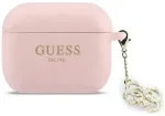 Case Guess Silicone 4G Charm for AirPods  Pro 3 pink