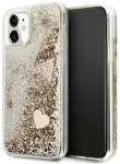 Guess GUOHCN61GLHFLGO Glitter Charms telefoni &uuml;mbris iPhone 11 | iPhone XR kuldne