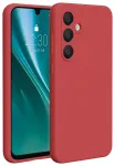 Etteri silikoonist telefoni&uuml;mbris Samsung Galaxy S24 FE jaoks, vaarikapunane