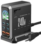Blitzwolf BW-S31 2xUSB-A, 4xUSB-C, PD, 240W v&otilde;rgulaadija.