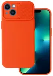 Camshield Soft telefoni &uuml;mbris iPhone 14 oranž (kaamera kaitsega)
