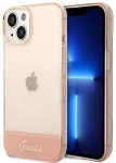 Guess GUHCP14MHGCOP iPhone 14 Plus | 15 Plus 6.7" r&oacute;żowy|pink hardcase Translucent