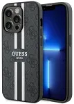 Guess GUHMP14XP4RPSK iPhone 14 Pro Max 6.7" czarny|black hardcase 4G Printed Stripes MagSafe