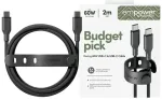 PanzerGlass Racing data transfer and charging cable | USB-C to USB-C | 60W | 2m | black