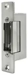 Qoltec Electric strike With lock and memory + mounting plate | 12V | Stainless steel