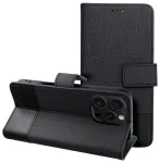GOMMA raamatut&uuml;&uuml;pi telefoni &uuml;mbris Samsung Galaxy S25 Edge (S937) must