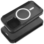 SMART MAG raamatut&uuml;&uuml;pi telefoni &uuml;mbris MagSafe toega iPhone 15 Plus must